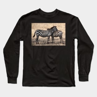 Plains Zebra, Serengeti National Park, Tanzania Long Sleeve T-Shirt